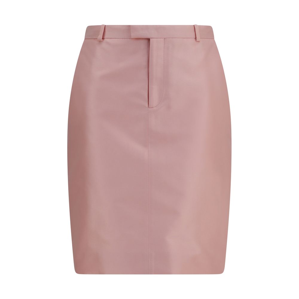 Gucci Silk Faille Mini Skirt — Multicolor