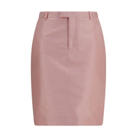 Gucci Silk Faille Mini Skirt — Multicolor