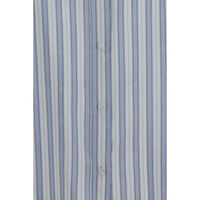 Gucci Baiadera Silk Jacquard Shirt — Blue