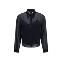Gucci Stretch Silk Chiffon Shirt