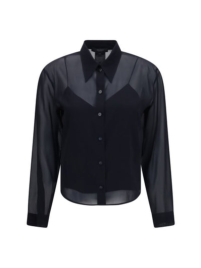 Gucci Stretch Silk Chiffon Shirt