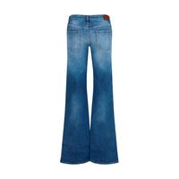 Gucci Horsebit Flared Denim Jeans — Blue