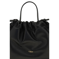 Chloé Black Lambskin Icons Shoulder Bag
