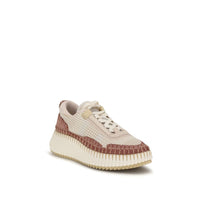 Chloé Beige Nylon Nama Chunky Sneakers