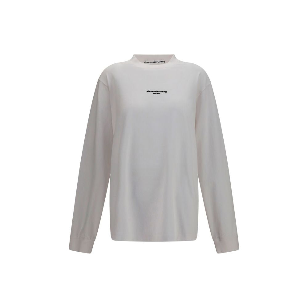 Alexander Wang Long Sleeve Logo T-Shirt