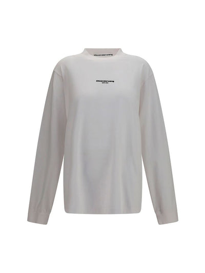 Alexander Wang Long Sleeve Logo T-Shirt