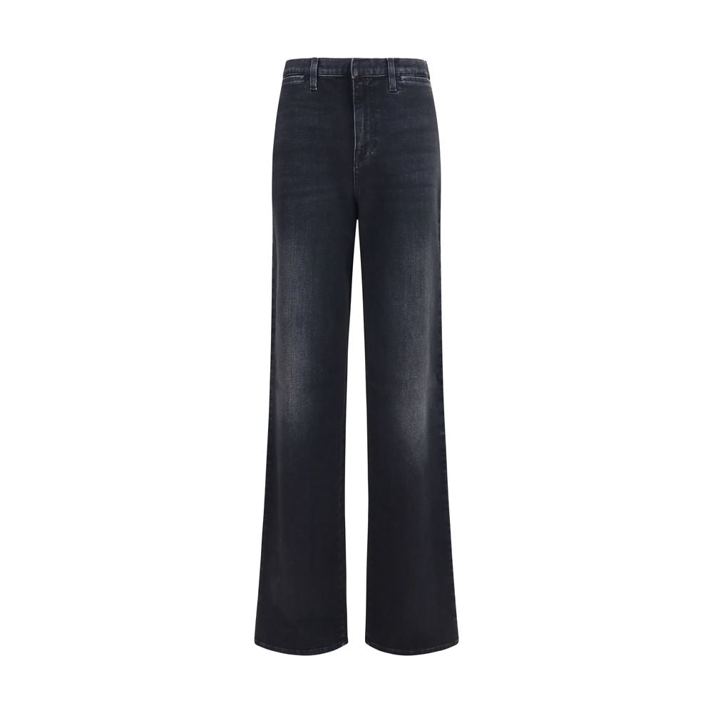 Gucci Web Stripe Straight-Leg Jeans