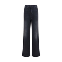 Gucci Web Stripe Straight-Leg Jeans