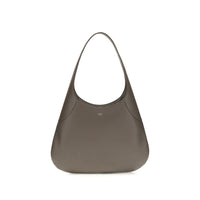 Khaite Joan Large Hobo Shoulder Bag — Grey