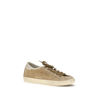 Golden Goose Super Star Leather Sneaker — Beige