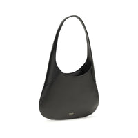 Khaite Joan Small Hobo Shoulder Bag — Black