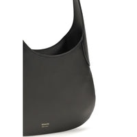Khaite Joan Small Hobo Shoulder Bag — Black