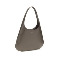 Khaite Joan Large Hobo Shoulder Bag — Grey