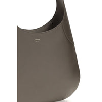 Khaite Joan Large Hobo Shoulder Bag — Grey
