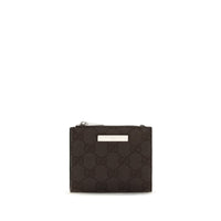 Gucci GG Canvas Wallet with Plaque