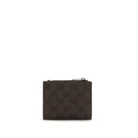 Gucci GG Canvas Wallet with Plaque