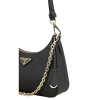 Prada Saffiano Lux Double-Strap Shoulder Bag