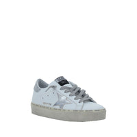 Golden Goose Hi Star Leather Sneaker — White