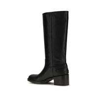 Chloé Black Calf Leather Dakota Boots