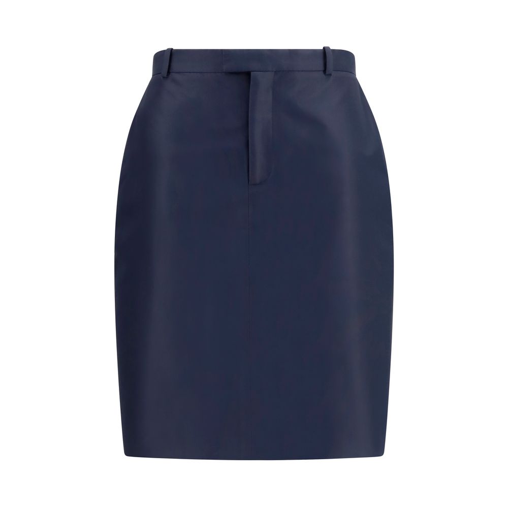 Gucci Silk Faille Midi Skirt