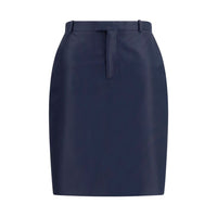 Gucci Silk Faille Midi Skirt