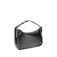 Marc Jacobs Juliette Leather Shoulder Bag — Black