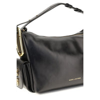 Marc Jacobs Juliette Leather Shoulder Bag — Black
