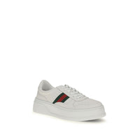 Gucci Web Stripe Chunky Leather Sneaker