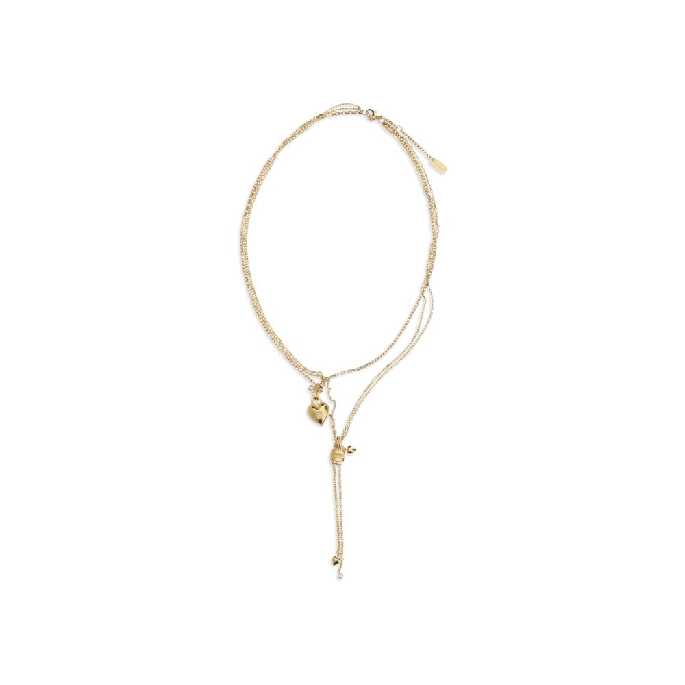 Chloé Paddington Charm Necklace — Gold