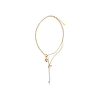 Chloé Paddington Charm Necklace — Gold