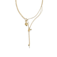 Chloé Paddington Charm Necklace — Gold