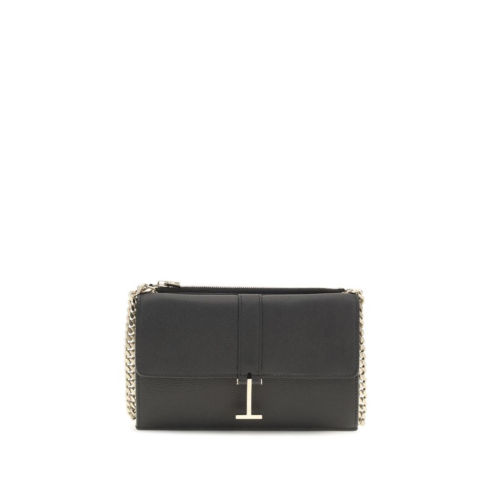 Tom Ford Chain Shoulder Bag — Black