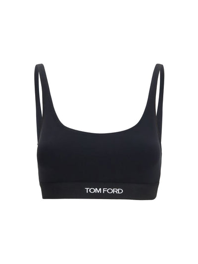 Tom Ford Modal Sports Bra — Black