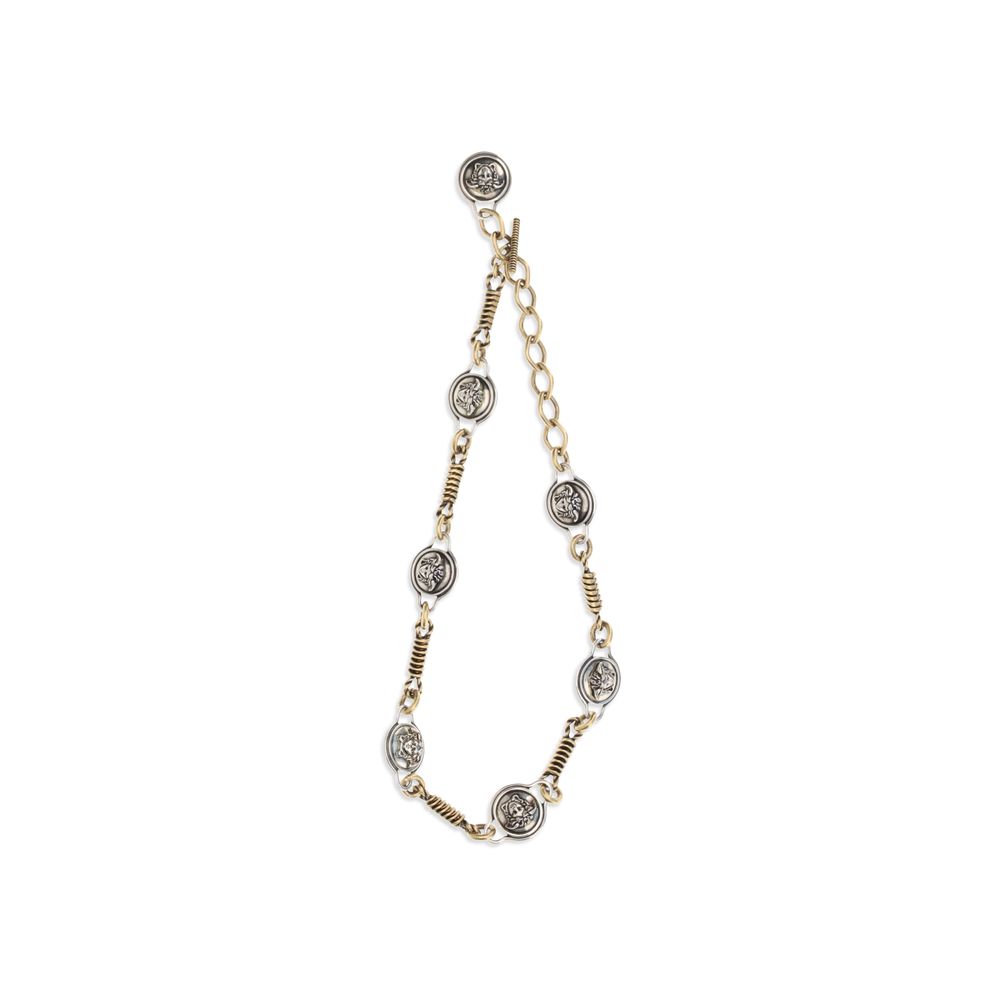 Versace Novantatré Archive Chain Necklace — Silver