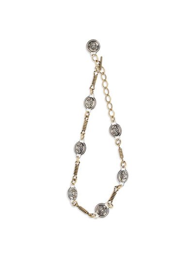 Versace Novantatré Archive Chain Necklace — Silver