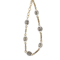 Versace Novantatré Archive Chain Necklace — Silver