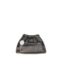 Stella McCartney Falabella Mini Drawstring Shoulder Bag — Blue