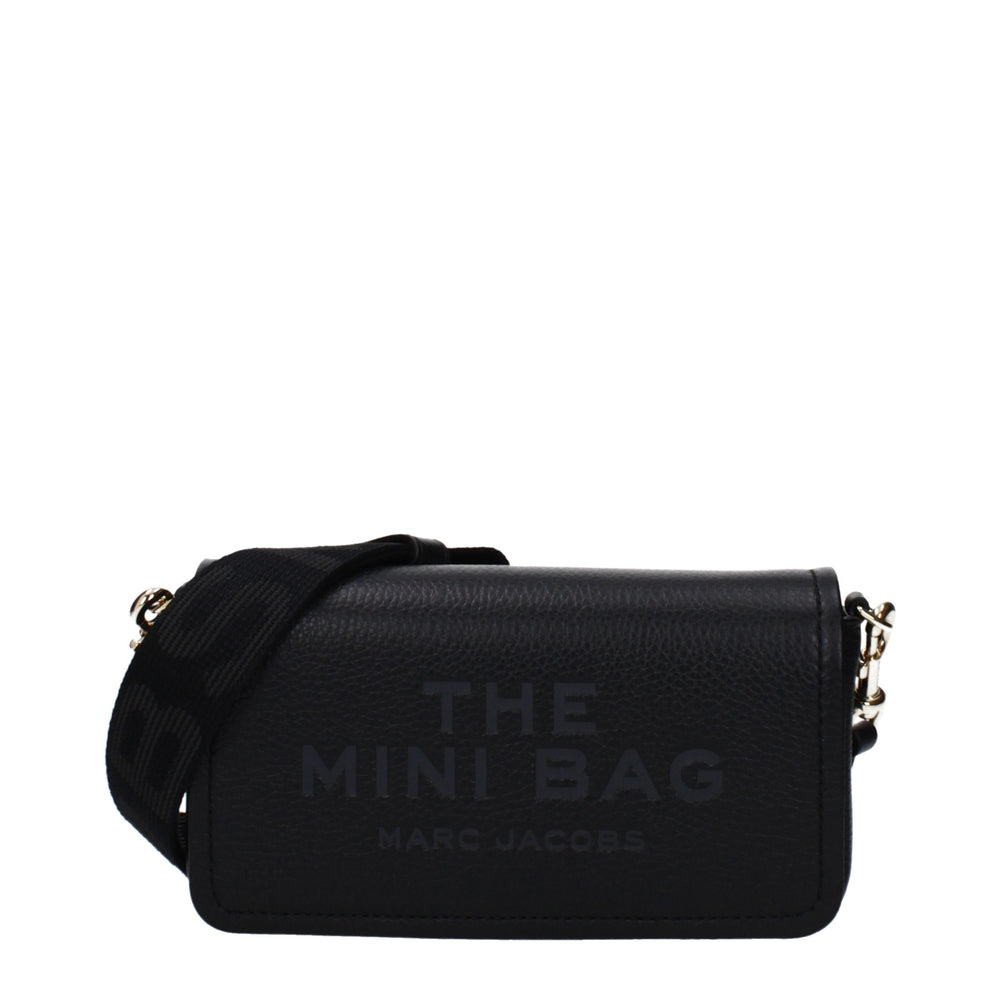 Marc Jacobs Mini Bag Leather Crossbody — Black