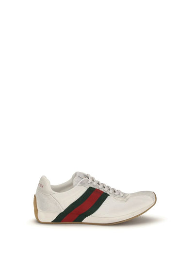 Gucci Tempo Web Stripe Mesh Sneaker