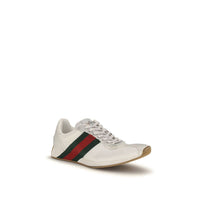 Gucci Tempo Web Stripe Mesh Sneaker