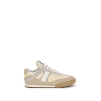 Chloé Beige Calf Leather Kick Sneakers