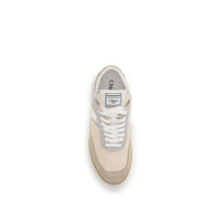 Chloé Beige Calf Leather Kick Sneakers