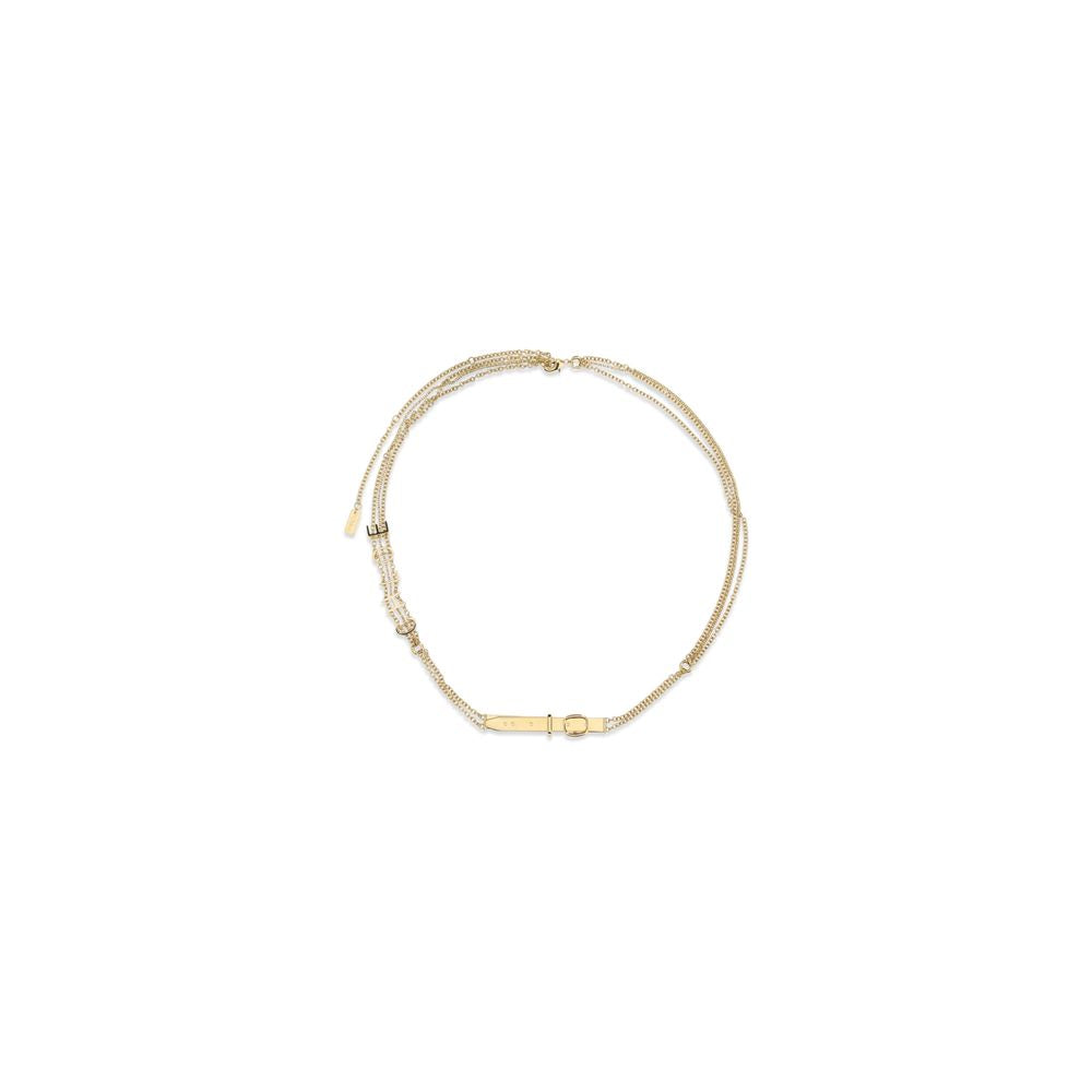 Chloé Gold Brass Jewel Belt Bracelet