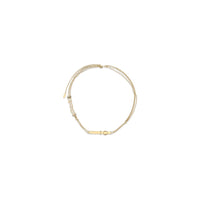 Chloé Gold Brass Jewel Belt Bracelet
