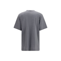 Gucci Web Print Jersey T-Shirt — Gray