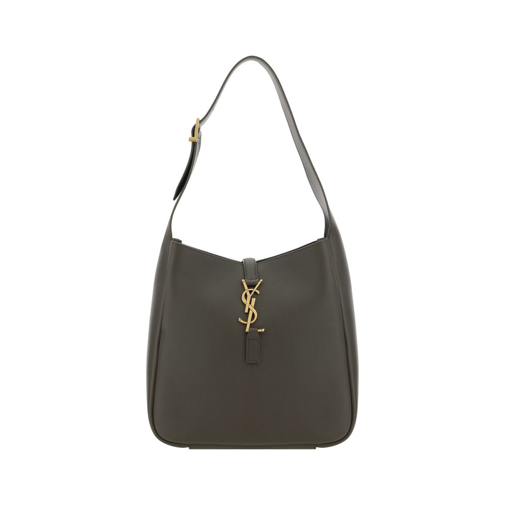 Saint Laurent Cassandre Leather Hobo Shoulder Bag