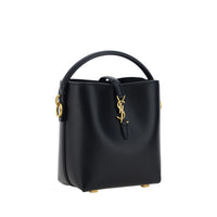 Saint Laurent Le 37 Leather Shoulder Bag — Black