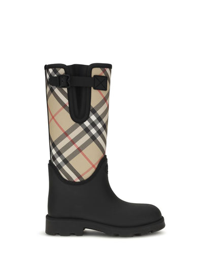 Burberry Marsh Stamp Rubber High Boot