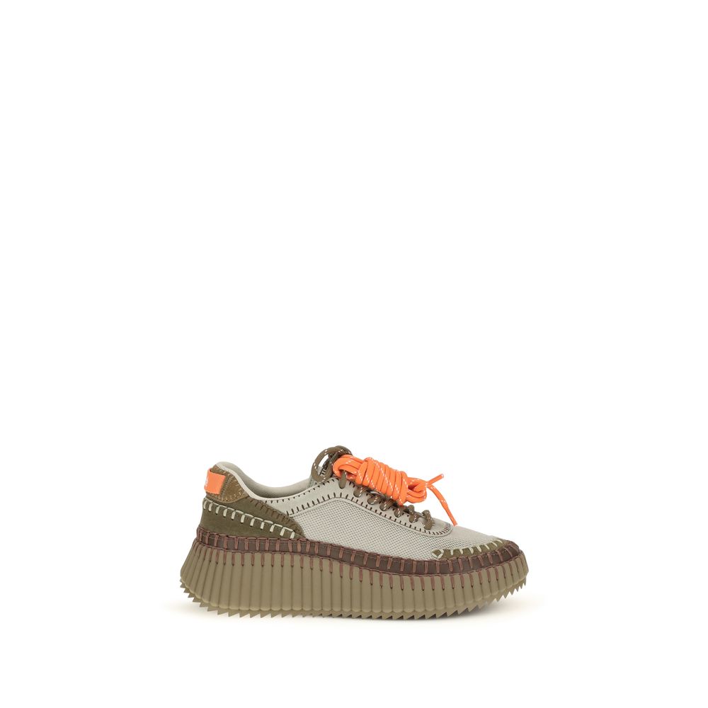 Chloé Bicolor Nama Athletic Sneakers