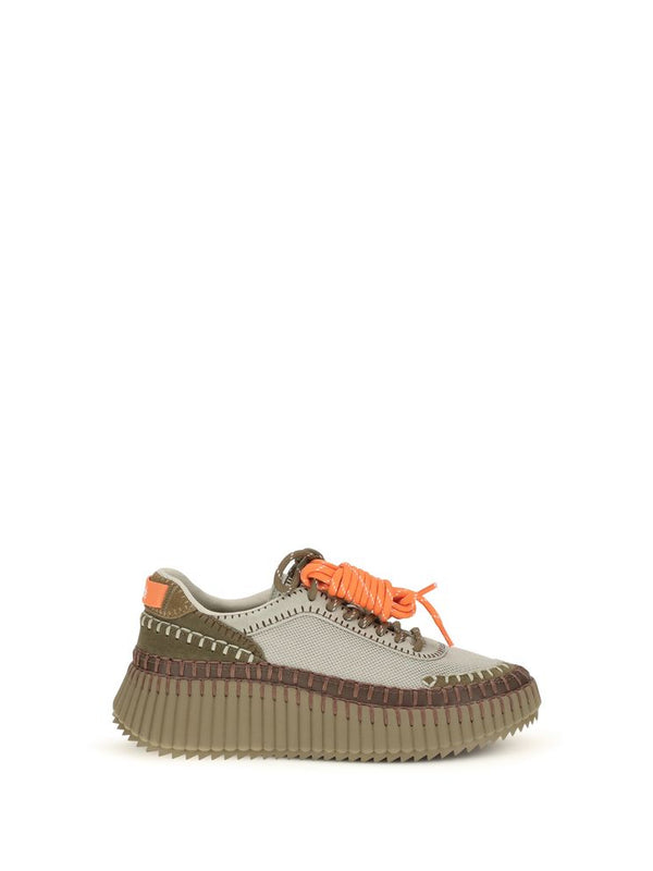 Chloé Bicolor Nama Athletic Sneakers